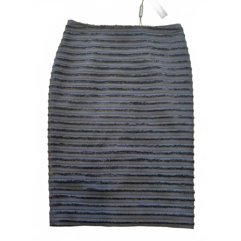✨ NWT Rachel Roy Black Textured Pencil Skirt – Size 0